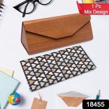 Decorative Glasses Case Eyeglasses Holder Storage Box (1 Pc / Mix color & Design) - justgrabit.in | Just Grab It