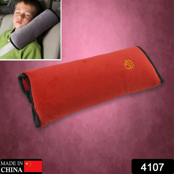 Child Safety Belt Cushion Universal Car Seat Belt Cushion Adjustable Support for Neck and Shoulder in Car when Sleeping for Children and Adults (1 Pc) - justgrabit.in | Just Grab It