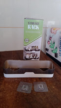 Wall Mounted Adhesive Bathroom Shower Caddy / Shelf / Plastic (1 Pc) - justgrabit.in | Just Grab It