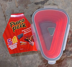 Reusable Expandable Pizza Storage Container with 5 Microwavable Trays - justgrabit.in | Just Grab It