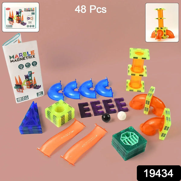Marble Magnetrix Magnetic Marble Run Building Set - Justgrabit Inc.