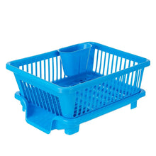 Plastic Sink Dish Drainer Drying Rack (With Brown Box) ( MOQ : - 3 Pc) - Justgrabit Inc.