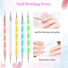 Nail Art Point Pen and Set Used by Women's for Their Fashion Purposes (Pack of 5Pcs) - justgrabit.in | Just Grab It