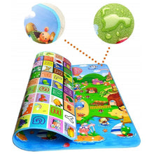 Waterproof Double Side Baby Play Floor Mat for Kids Home With Bag (Size 120 x 180cm) - Justgrabit Inc.