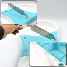 Adjustable Cut N Wash used in all kinds of household and kitchen purposes for cutting and washing simultaneously of vegetables and fruits etc. - Justgrabit Inc.
