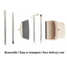 Handle Dustpan and Brush for Sweeping & Cleaning Dust Pan and Broom Handled, Supdi - Justgrabit Inc.