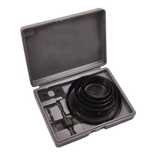 8 - Piece Set Carbon Arbored Adjustable Hole Saw Set Round Circular (64 mm, 76mm1 89mm, 102mm & 127mm) - Justgrabit Inc.