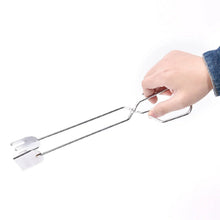 31cm Multi - Functional Metal BBQ Tongs for Serving (Clamp, Durable) - Justgrabit Inc.