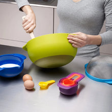 Plastic Measuring Spoons for Kitchen (6 pack) - Justgrabit Inc.