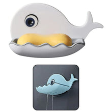 Fish Shape Soap Dish Adhesive Waterproof Wall Mounted Bar Soap Dish Holder (Pack of 2Pc) - Justgrabit Inc.