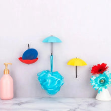 Multipurpose Umbrella Key Hat Holder Wall Hanging Hook Multicolor - Justgrabit Inc.