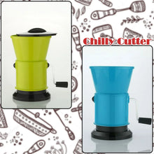 Round Chilly Cutter and grinder tool with effective sharp chopping and cutting blade system. - Justgrabit Inc.