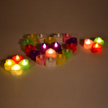 HEART LED FESTIVAL TEALIGHT WITH BATTERY OPERATE, Diwali ( 24PCS ) - justgrabit.in | Just Grab It