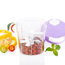2 in 1 Handy Chopper & Slicer for Fruits, Veggies & Cheese - Justgrabit Inc.