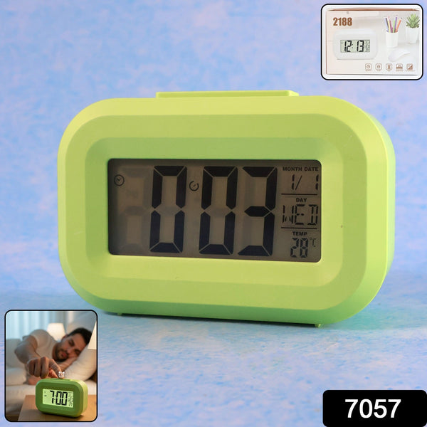 Digital Alarm Clock with Clear Display (1 Pc) - justgrabit.in | Just Grab It