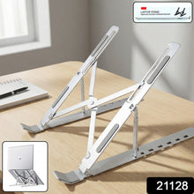 Foldable Adjustable Laptop Stand for Desk and Table Use - justgrabit.in | Just Grab It
