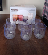 Heavy unbreakable Stylish look fully Transparent Glasses Set 250 ml (6pcs) - Justgrabit Inc.