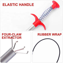 Metal Wire Brush Hand Kitchen Sink Cleaning Hook Sewer Dredging Device - Justgrabit Inc.