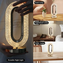 Touch Control Crystal Table Desk Lamp, 3-Way Dimmable Light, USB Rechargeable Crystal Diamond Table Lamp, Exquisite Night Stand Light Lamp Beside Lamp for Bedroom Living Room, Decorative Desk Lamp, Diwali - Justgrabit Inc.