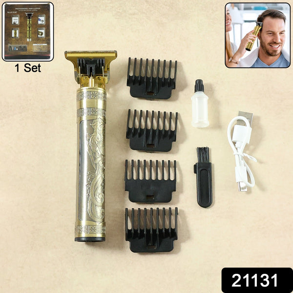 Electric Hair Trimmer with Precision Blade and Multiple Comb Attachments - justgrabit.in | Just Grab It