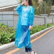 Portable Adult Rain Coat, Raincoat Waterproof Button Cardigan Portable Raincoat Adult Outdoor Traveling Plastic Material Raincoat/Rain wear/Rain Suit for Outdoor Accessory (1pc) - justgrabit.in | Just Grab It