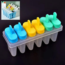 Ice Candy Maker Upgrade sicle Molds Sets 6 Ice Makers Reusable Ice Lolly Cream Mold Home - Made sicles Mould with Stick - Justgrabit Inc.