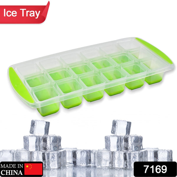 18 - Cavity - Up Ice Cube Tray - Flexible Silicone, Easy Release 100% BPA - Free - justgrabit.in | Just Grab It