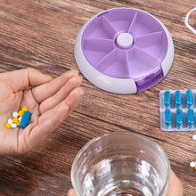 Cute 7 - Day Pill Box Dispenser – Portable 7 - Grid Medicine Organizer (1 Pc) - justgrabit.in | Just Grab It