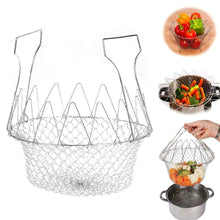 Foldable Strainer Chef Basket - Justgrabit Inc.