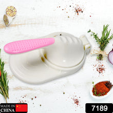 Manual Dumpling Machine – Puri Press Mini Kitchen Gadget for Making Dumplings - justgrabit.in | Just Grab It