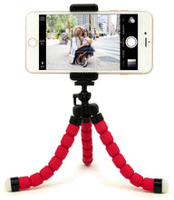Portable Mini Octopus Tripod with Phone Holder for Selfies - justgrabit.in | Just Grab It