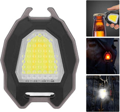 Triangular Camping Flashlight with Lighter – 6 Modes, 3 Colors, Waterproof - justgrabit.in | Just Grab It