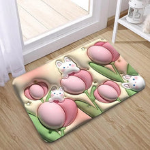 Stone Bath Mat Non Slip Anti Mould 3D Absorbent Bath Mats for Bathroom Stone Bath Mat Quick Dry Shower Mat (60X39CM) - justgrabit.in | Just Grab It