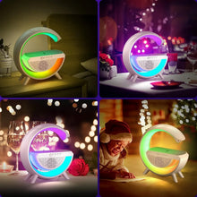 3 - in - 1 Multi - Function LED Night Lamp with Bluetooth Speaker, Wireless Charging, for Bedroom for Music, Party and Mood Lighting - Perfect Gift for All Occasions blootuth speaker (Media Player) - justgrabit.in | Just Grab It
