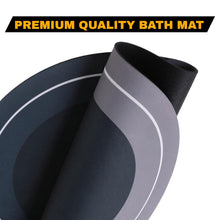 Anti slip Oval Mat, Super Absorbent Floor Mat, Bath Mat, Soft Carpet , bathmat - justgrabit.in | Just Grab It