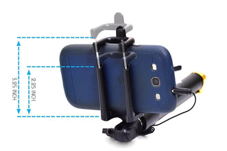 Selfie Sticks Box with Aux Wire for All Smart Phones - Justgrabit Inc.