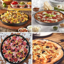Steel Non - Stick Round Plate Cake Pizza Tray Baking Mould - Justgrabit Inc.
