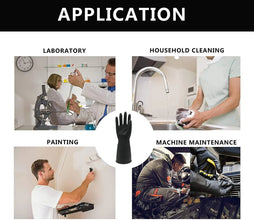 Multipurpose Natural Gum Rubber Reusable Cleaning Gloves - Justgrabit Inc.