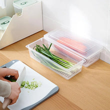 Food Storage Container with Removable Drain Plate and Lid, 1500 ml (Pack of 1 Pc) - Justgrabit Inc.