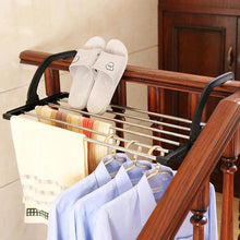 Adjustable Folding Clothes Drying Racks Hanger Shelf - Justgrabit Inc.
