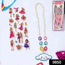 Self Adhesive Stickers Mix Design Kids Beaded Necklace (1 Set) - Justgrabit Inc.