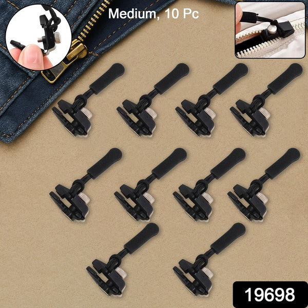 Portable Universal Detachable Zipper Slider (10 Pc /Medium) - justgrabit.in | Just Grab It