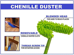 Multipurpose Ceiling Fan Cleaning Duster Cleaner - Justgrabit Inc.