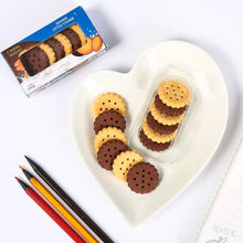Biscuit - Shaped Erasers | Fun Rubber Stationery for Kids | Creative Birthday Gift Toy (6 Pcs Set) - Justgrabit Inc.