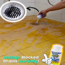 Powerful Sink and Drain Cleaner, Portable Powder Cleaning Tool Super Clog Remover Chemical Powder Agent for Kitchen Toilet Pipe Dredging (110 Gm) - justgrabit.in | Just Grab It