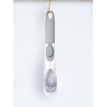Automatic Liquid Dispenser Dish Clean Brush Scrubber - Justgrabit Inc.