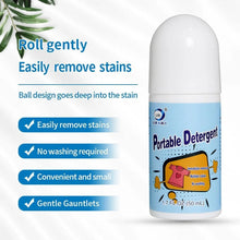 Clothes Stain Remover Bead Design Emergency Stain Rescue Roller Cleaner for Natural Fabric Removes Oil Almost All Types of Fabrics - Justgrabit Inc.