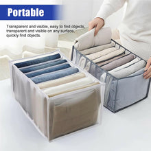7 Grid Clothes Organizer for Wardrobe Storage - justgrabit.in | Just Grab It