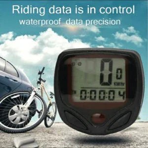 Cycle Computer with Trip Distance and Timer Durable - Justgrabit Inc.