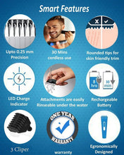 NS - 216 rechargeable cordless hair and beard trimmer for men's, Hair accessories - Justgrabit Inc.